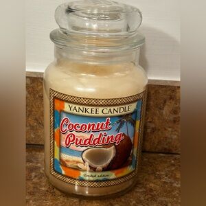 Yankee Candle Coconut Pudding 22 Oz Limited Edition 2015